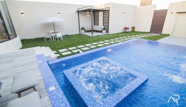 منتجع في الرياض مسبح خاص