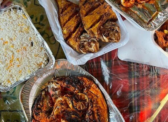 مطعم عيال بحر الخبر  من أفضل مطاعم اسماك في الخبر
