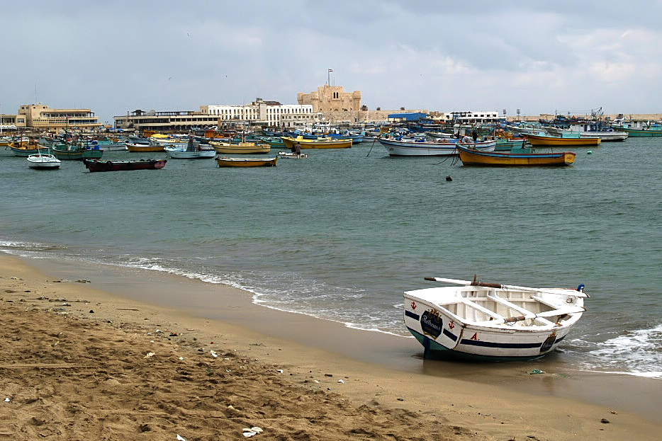 أشهر الاحياء الواقعة في الإسكندرية.