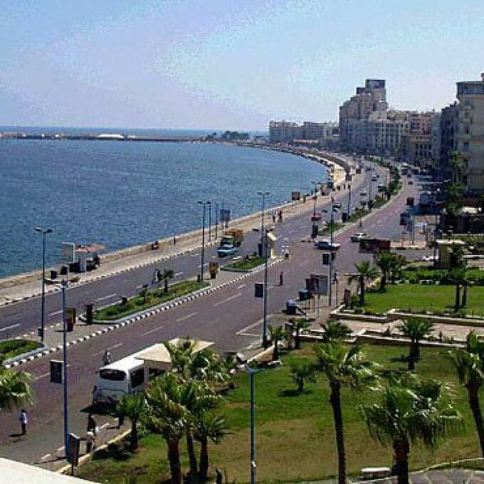 حي في الإسكندرية.