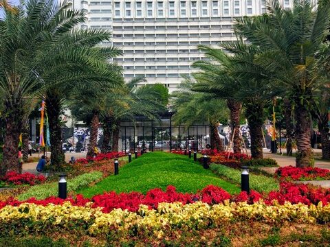 حديقة باندانغ إستانا جاكرتا من حدائق جاكرتا الحديثة