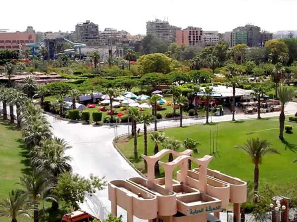 الحديقة الدولية بالإسكندرية
