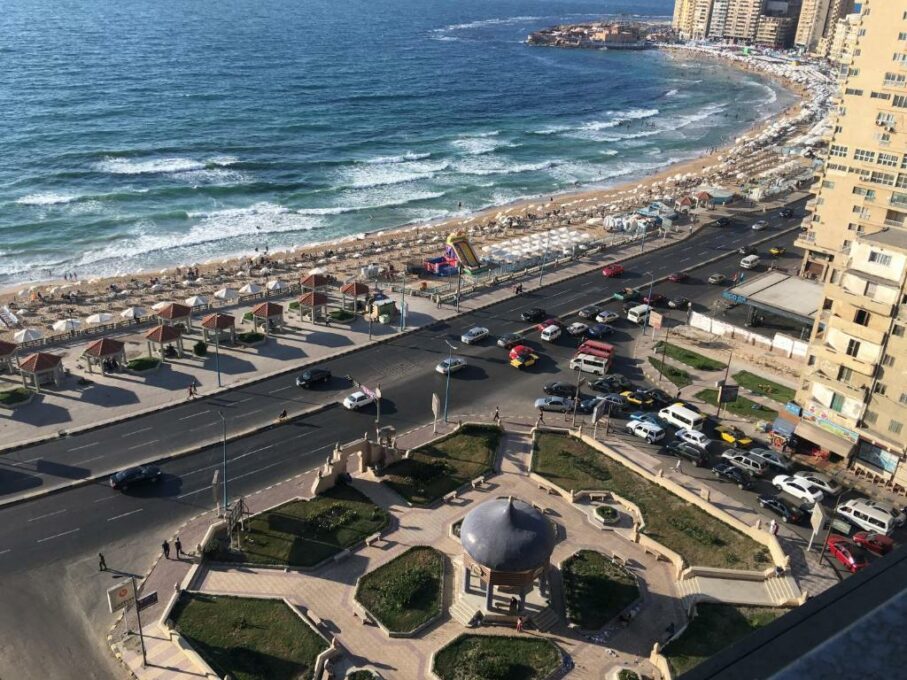 منطقة سيدي بشر من أجمل المناطق السياحية في الإسكندرية