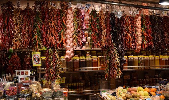 بوكويريا ماركت برشلونة من أسواق برشلونة الكُبرى