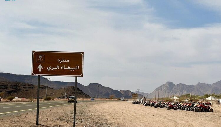 يعد منتزه البيضاء البري من أجمل منتزهات المدينة المنورة،