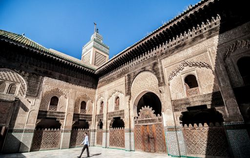المدرسة البوعنانية من أشهر المعالم السياحية المغرب